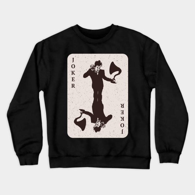 Tom Waits - Joker Crewneck Sweatshirt by sqwear